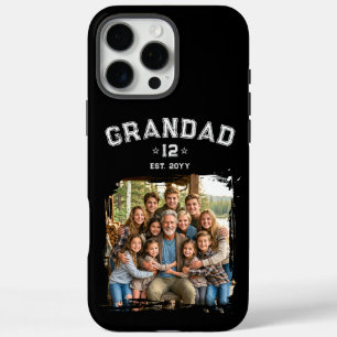 Varsity Opa Foto Legacy Gesamtzahl Enkel Jahr iPhone 16 Pro Max Hülle