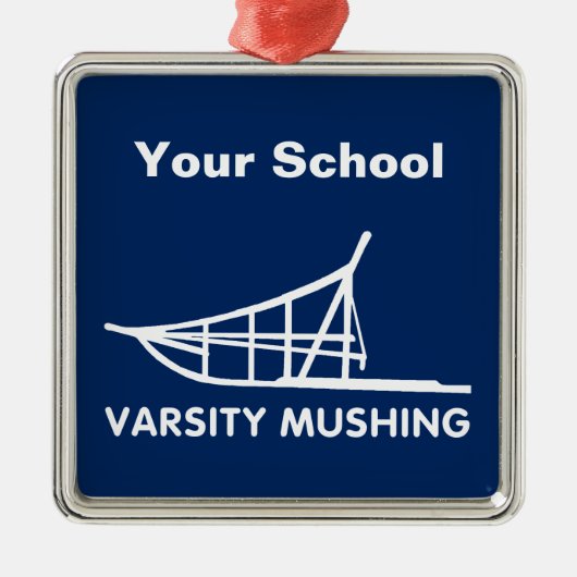 Varsity Ornament Aus Metall (Vorne)