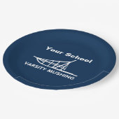 Varsity Pappteller (Schrägansicht)