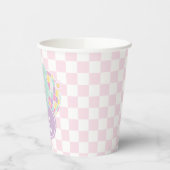 Varsity preppy pastellpflaster 11. Geburtstag Pappbecher (Links)