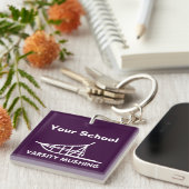 Varsity Schlüsselanhänger (Vorderseite rechts)