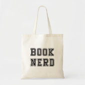 Varsity Style Book Nerd Tragetasche (Vorne)