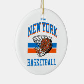 Varsity Style New York Basketball Keramik Ornament (Rechts)