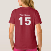 Varsity T-Shirt (Rückseite)