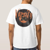 Varsity Vinyl T - Shirt Orange (Rückseite)