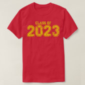Varsity Yellow Class of 2023 T-Shirt (Design vorne)