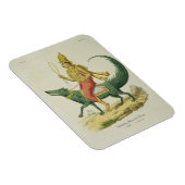 Varuna, Gott der Ozeane, graviert von Charles Eti Magnet (Rechte Seite)