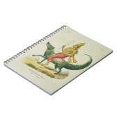 Varuna, Gott der Ozeane, graviert von Charles Eti Notizblock (Linke Seite)