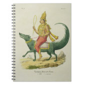 Varuna, Gott der Ozeane, graviert von Charles Eti Notizblock (Vorderseite)