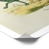 Varuna, Gott der Ozeane, graviert von Charles Eti Poster (Ecke)