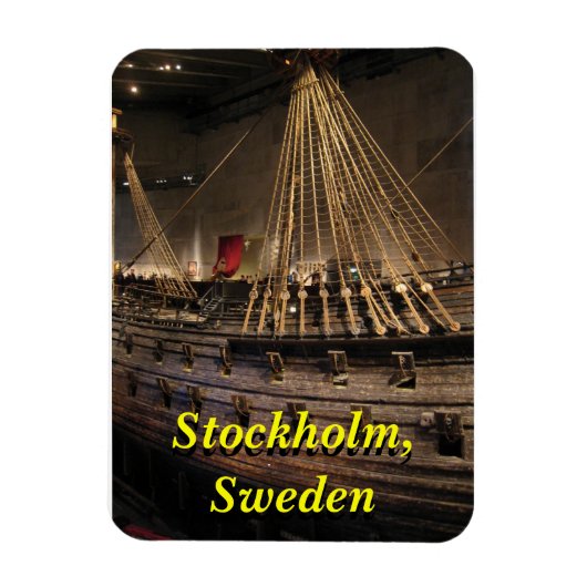 Vasa Magnet, Stockholm, Schweden Magnet (Vertikal)
