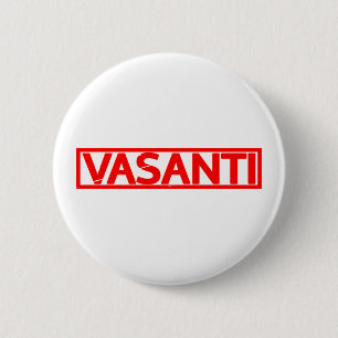 Vasanti-Briefmarke Button
