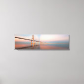 Vasco da Gama Bridge Panorama Leinwand Kunst, Dich (Vorderseite)