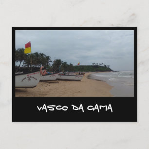 Vasco da Gama, Goa (Indien) Postkarte