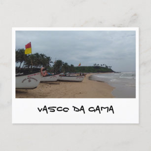 Vasco da Gama, Goa (Indien) Postkarte