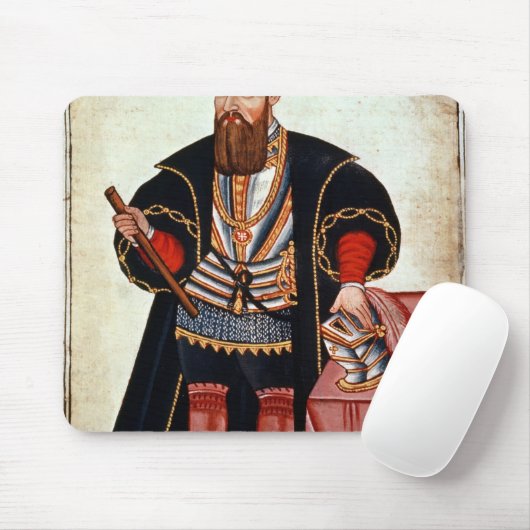 Vasco da Gama, Illustration Mousepad (Mit Mouse)