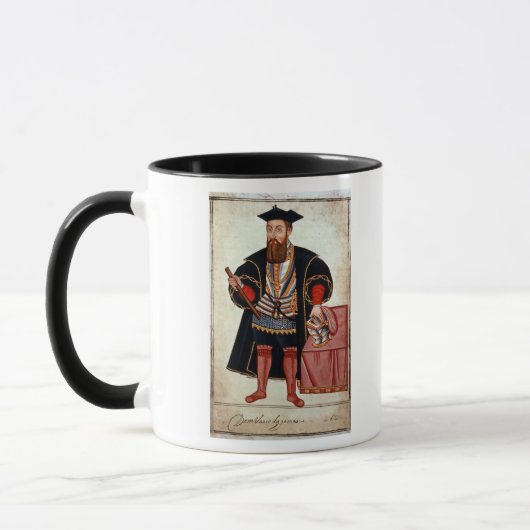 Vasco da Gama, Illustration Tasse (Links)