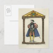 Vasco da Gama Postkarte (Vorne/Hinten)