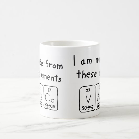 Vasco Periodenname Tasse (Mittel)