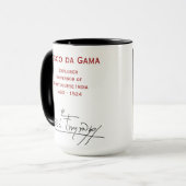 Vascoda Gama-Bild-Tasse Tasse (Vorderseite Links)