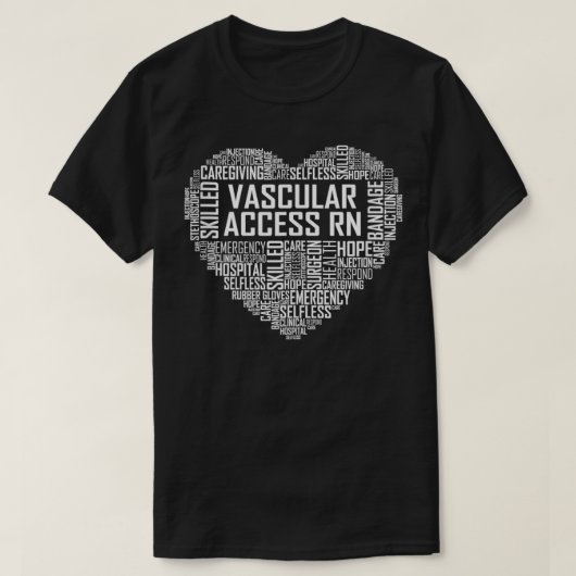 Vascular Access RN Gifts Nurse Appreciation Gift  T-Shirt (Design vorne)