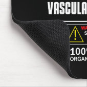 Vascular Surgeon Doctor Job Label Sarcasm Skills C Mousepad (Ecke)