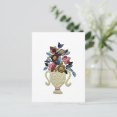 Vase 2 postkarte (Stehend Vorderseite)