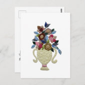 Vase 2 postkarte (Vorne/Hinten)