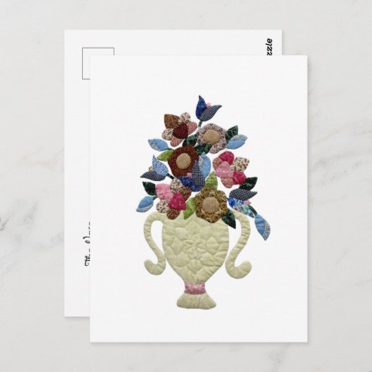 Vase 2 postkarte (Vorne/Hinten)