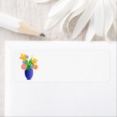 Vase-306477 Vase Blume blau farbig frische Farbe (Insitu)