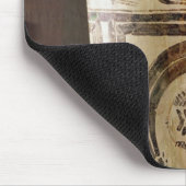 Vase, Art I, von Susa, der Iran, 5000-4000 BC Mousepad (Ecke)