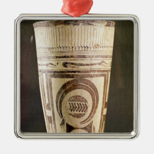 Vase, Art I, von Susa, der Iran, 5000-4000 BC Silbernes Ornament