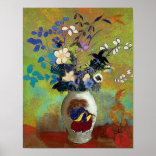 Vase au Guerrier Japonais (Japanische Kriegervase) Poster