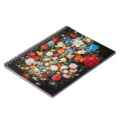 Vase aus Blume mit Juwel, Münzen und Muscheln, 160 Notizblock (Linke Seite)