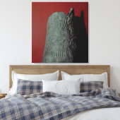 Vase aus Uruk 3. Jahrtausend v. Chr. Leinwanddruck (Insitu (Schlafzimmer))