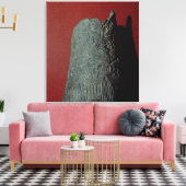 Vase aus Uruk 3. Jahrtausend v. Chr. Leinwanddruck (Insitu (Wohnzimmer))