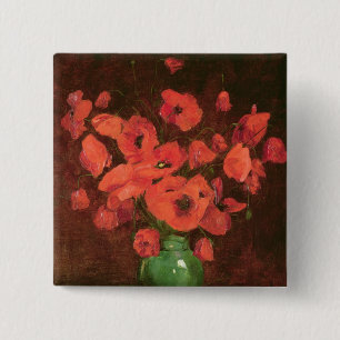 Vase Blumen 2 Button