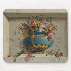 Vase Blumen in einer Nische Mousepad