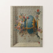 Vase Blumen in einer Nische Puzzle (Vertikal)