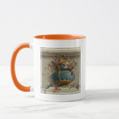 Vase Blumen in einer Nische Tasse (Links)