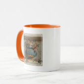 Vase Blumen in einer Nische Tasse (Vorderseite Links)