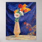 Vase d'Anémones | Henri Lebasque Poster (Vorne)