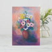 Vase D'anémones | Odilon Redon (Stehend Vorderseite)