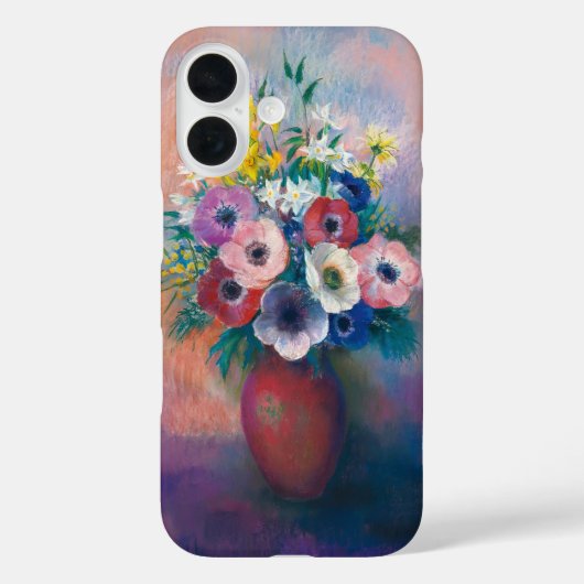 Vase D'anémones | Odilon Redon Case-Mate iPhone Hülle (Rückseite)