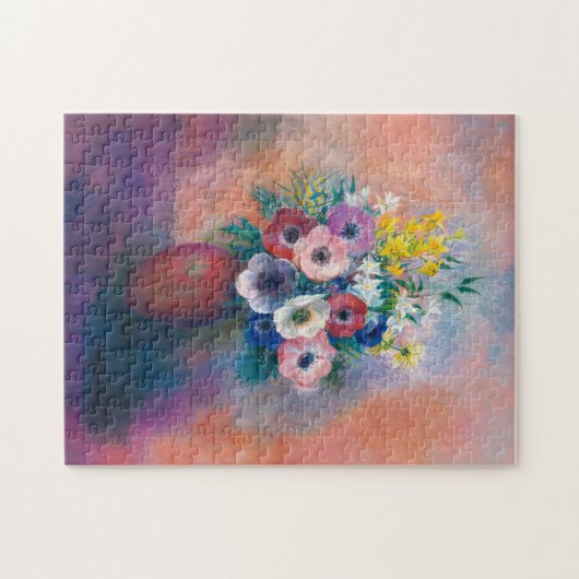 Vase D'anémones | Odilon Redon Puzzle (Horizontal)
