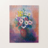 Vase D'anémones | Odilon Redon Puzzle (Vertikal)