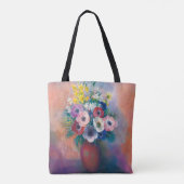 Vase D'anémones | Odilon Redon Tasche (Rückseite)