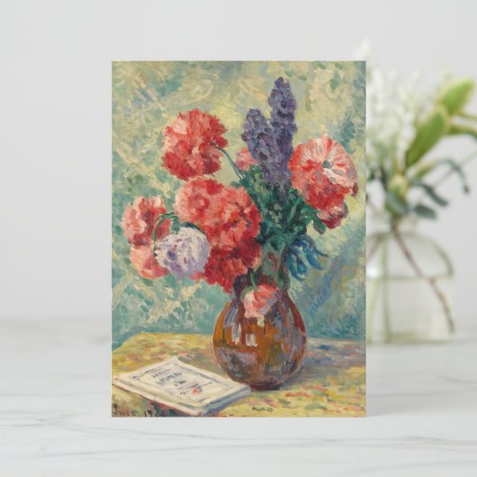 Vase de Fleurs | Maximilien Luce (Stehend Vorderseite)