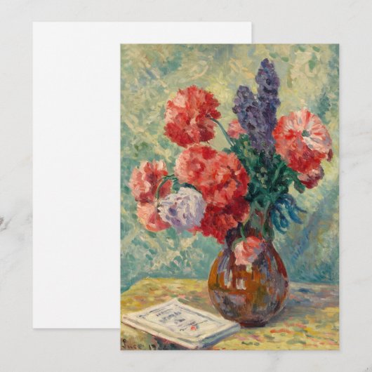 Vase de Fleurs | Maximilien Luce (Vorne/Hinten)