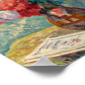 Vase de Fleurs | Maximilien Luce Poster (Ecke)